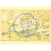 Historical Nautical Chart 821-4-1936: MN, Rainy Lake Year 1936